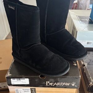 BearPaw Classic Black Boots